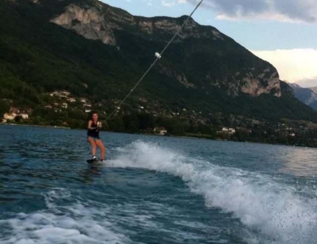  Wakeboard en Veyrier du Lac